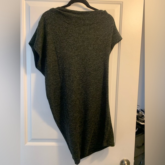 PIKO 1988 Cozy Charcoal Grey Knit Dress - Picture 3 of 4